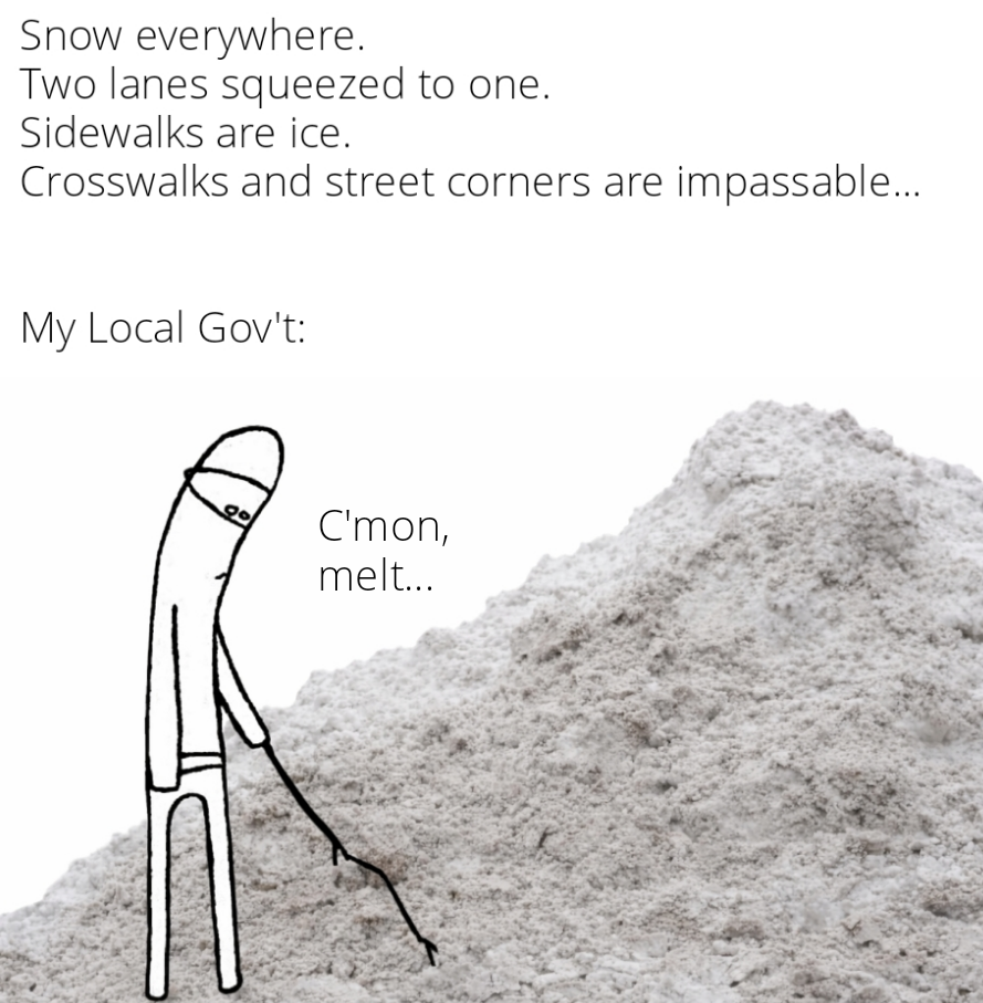 it's way too cold for this play