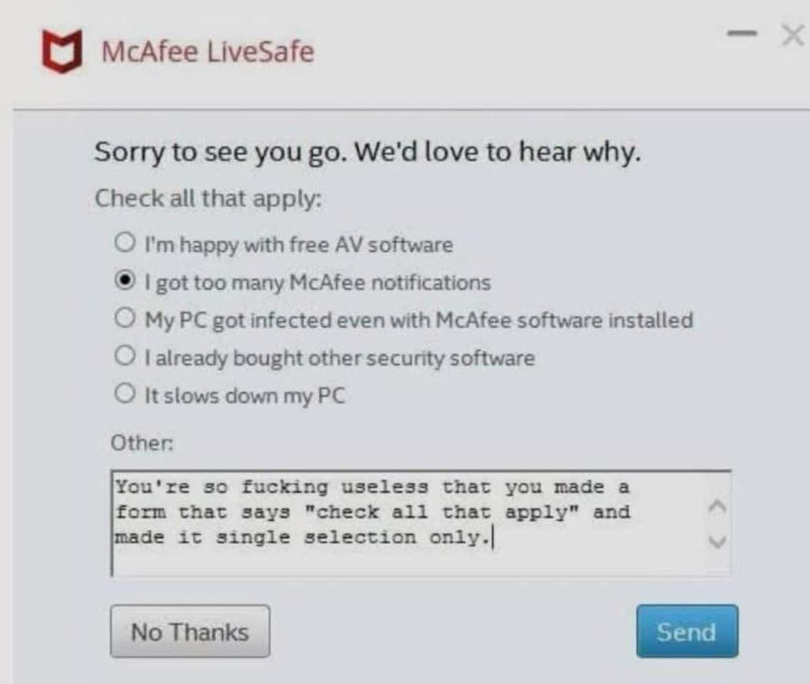 They asked for it