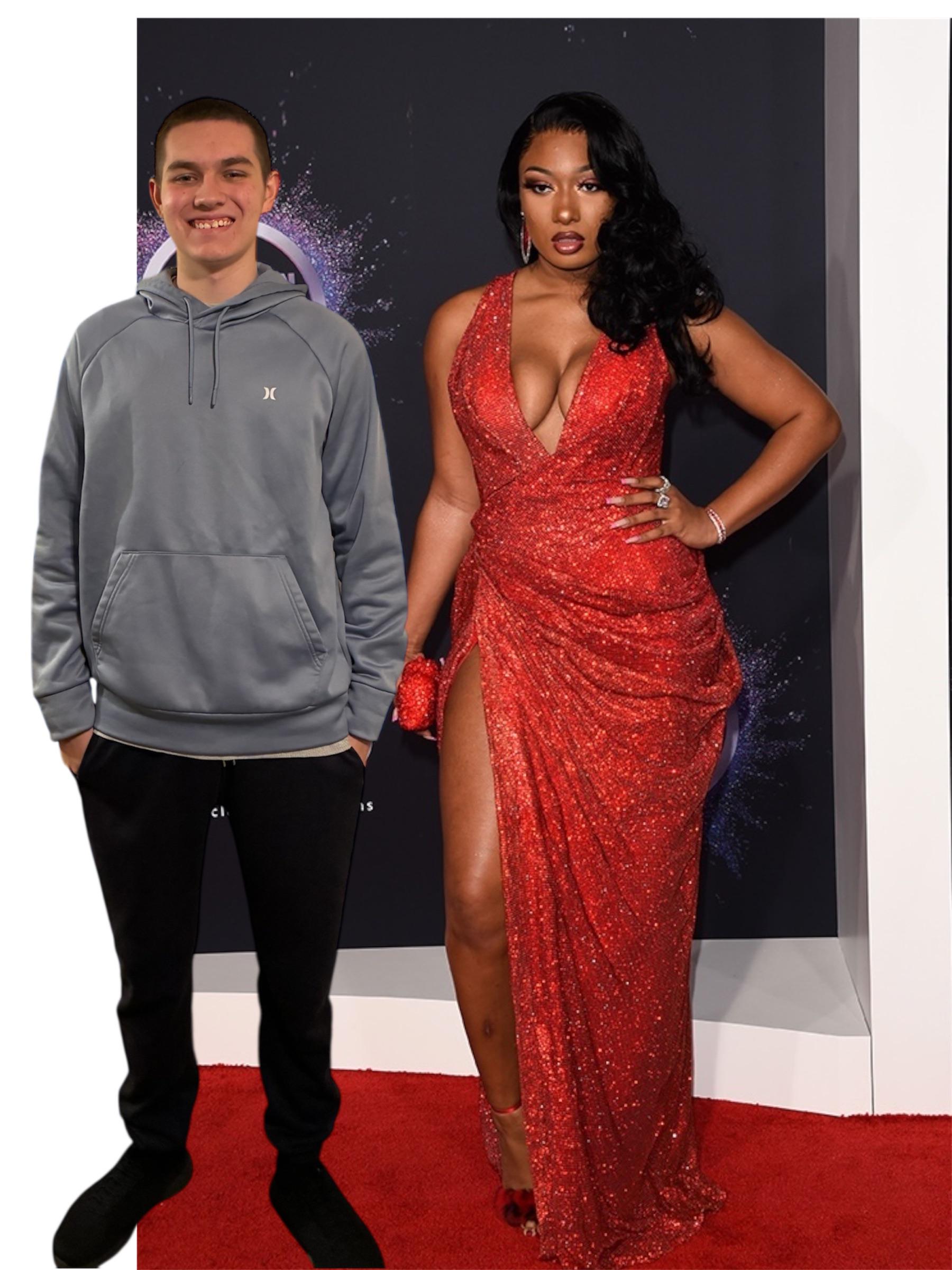 This is what next to Megan thee stallion