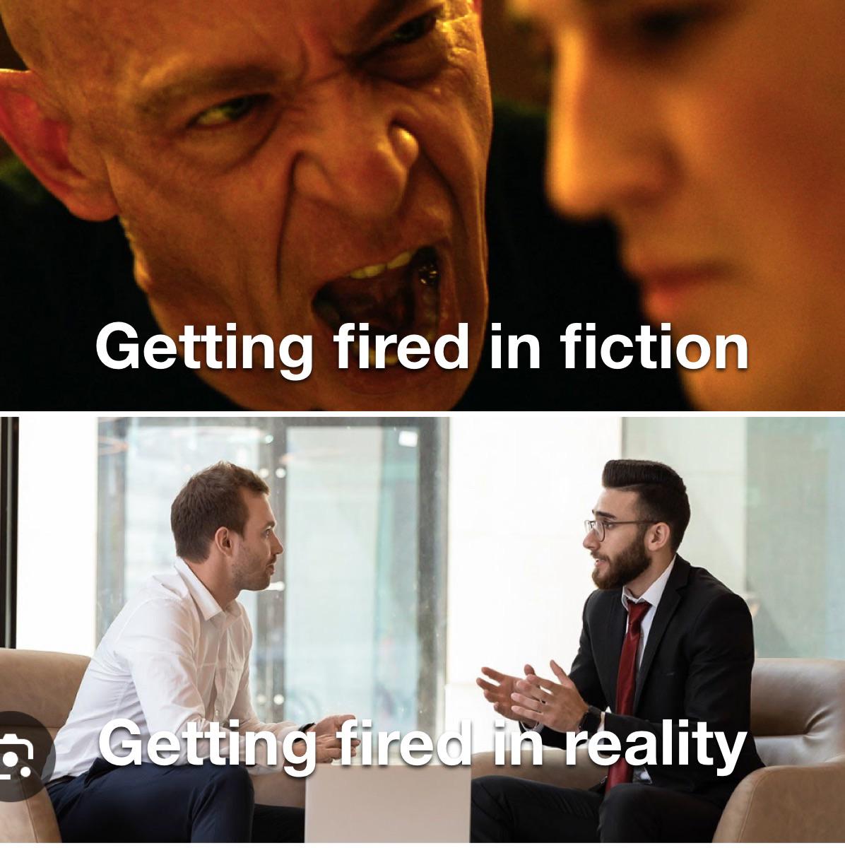 Reality is far less dramatic