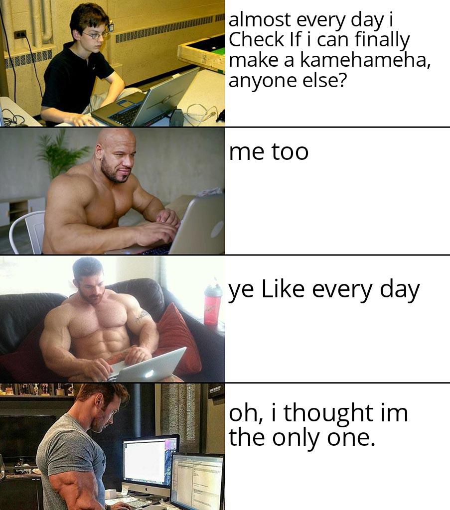 Its weird but a man need Something to pursue