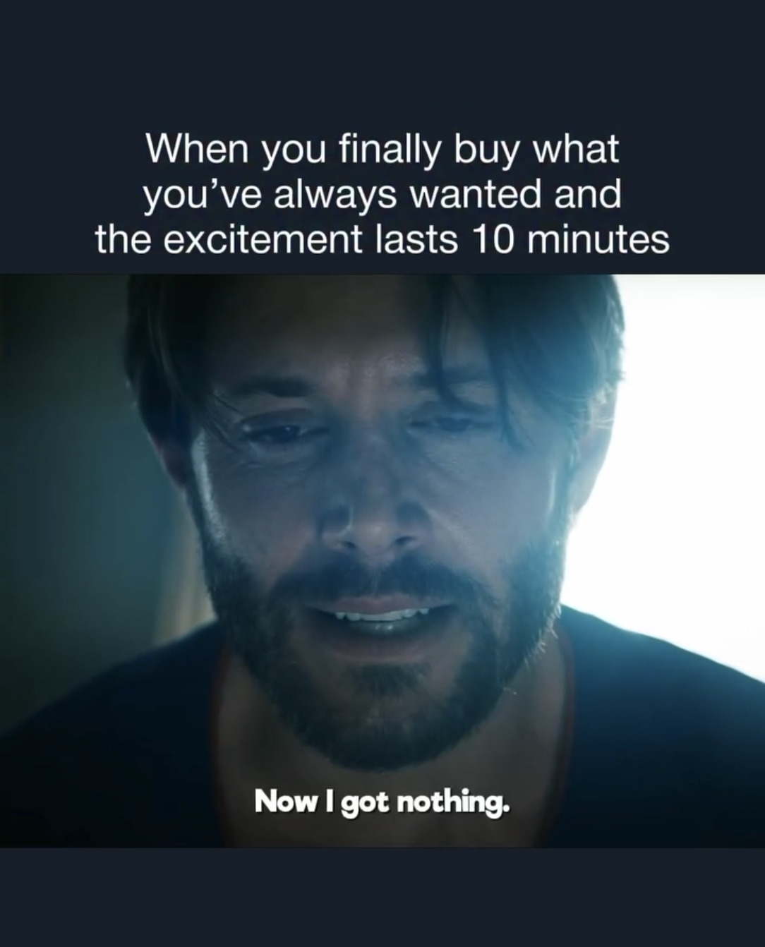 The post purchase reality