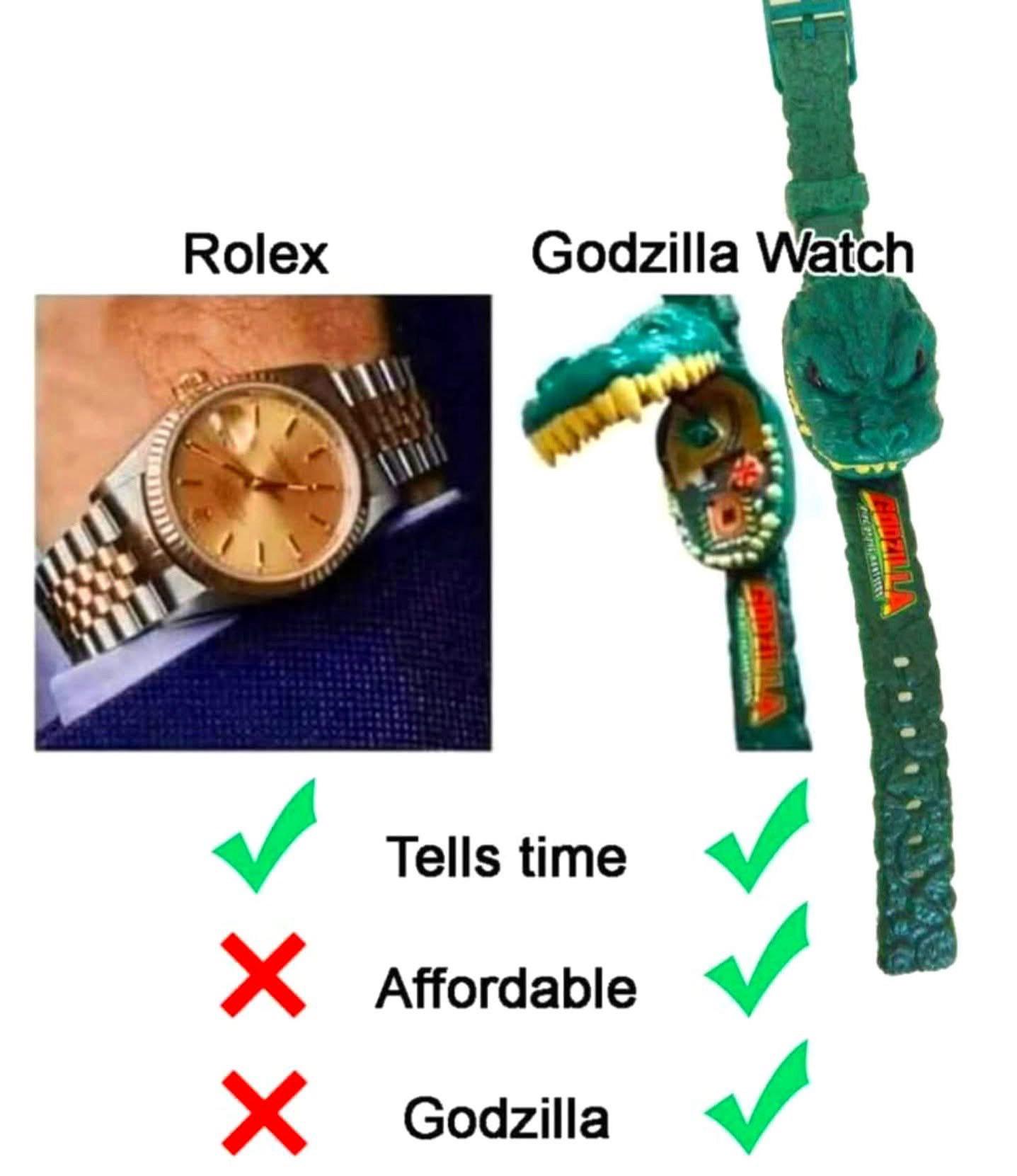Godzilla will never let you down