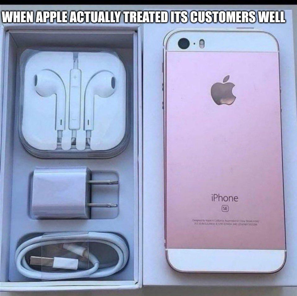 When Apple actually treated its customers well
