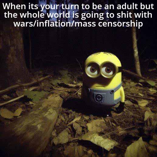 What a time to be alive.