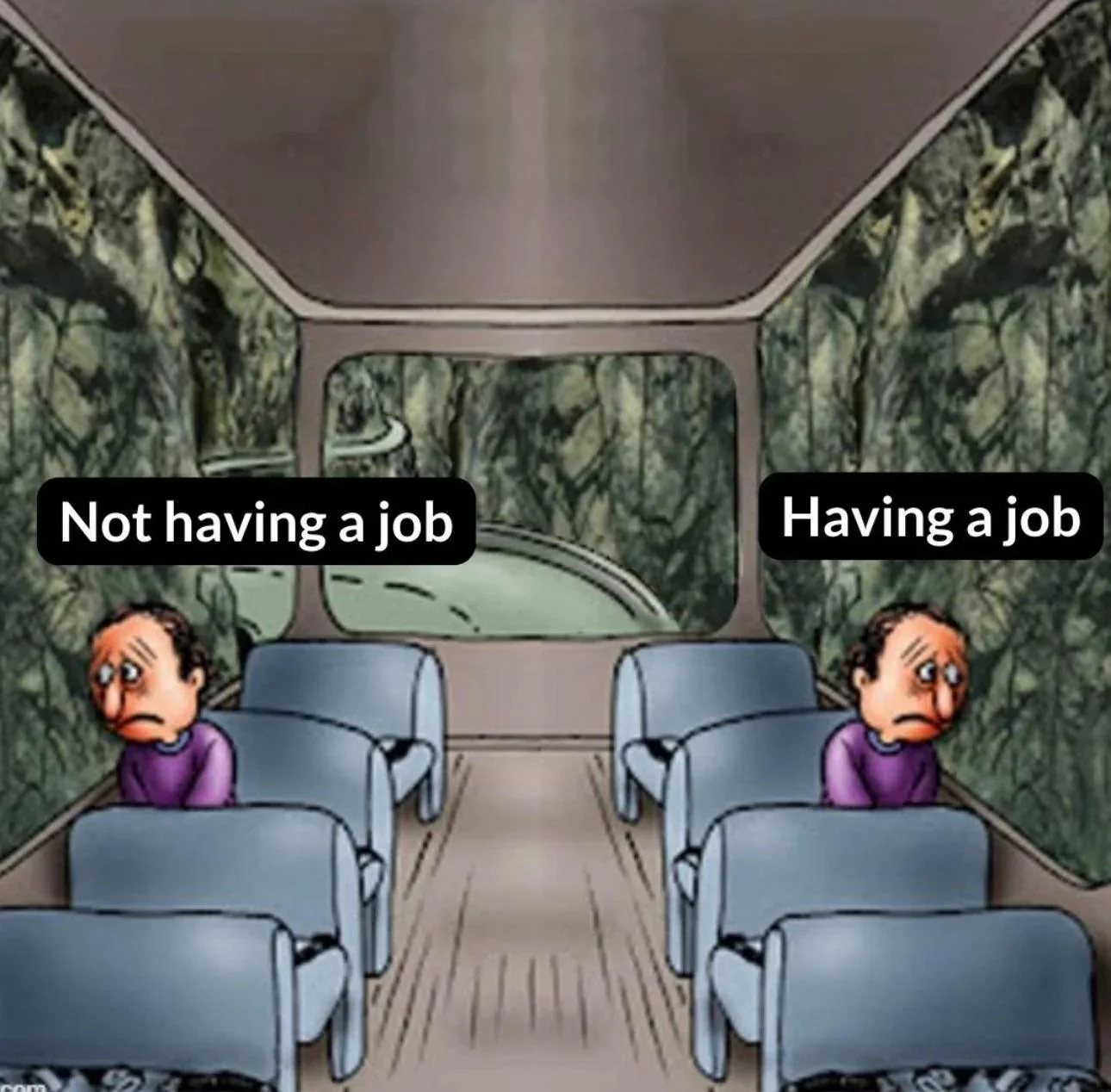 Neither feels ok in reality