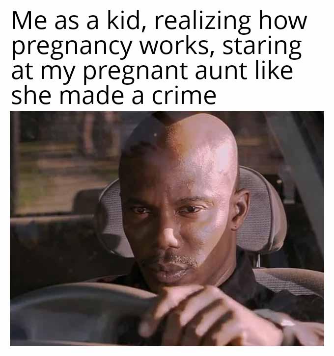 'I know what you did...' type of look