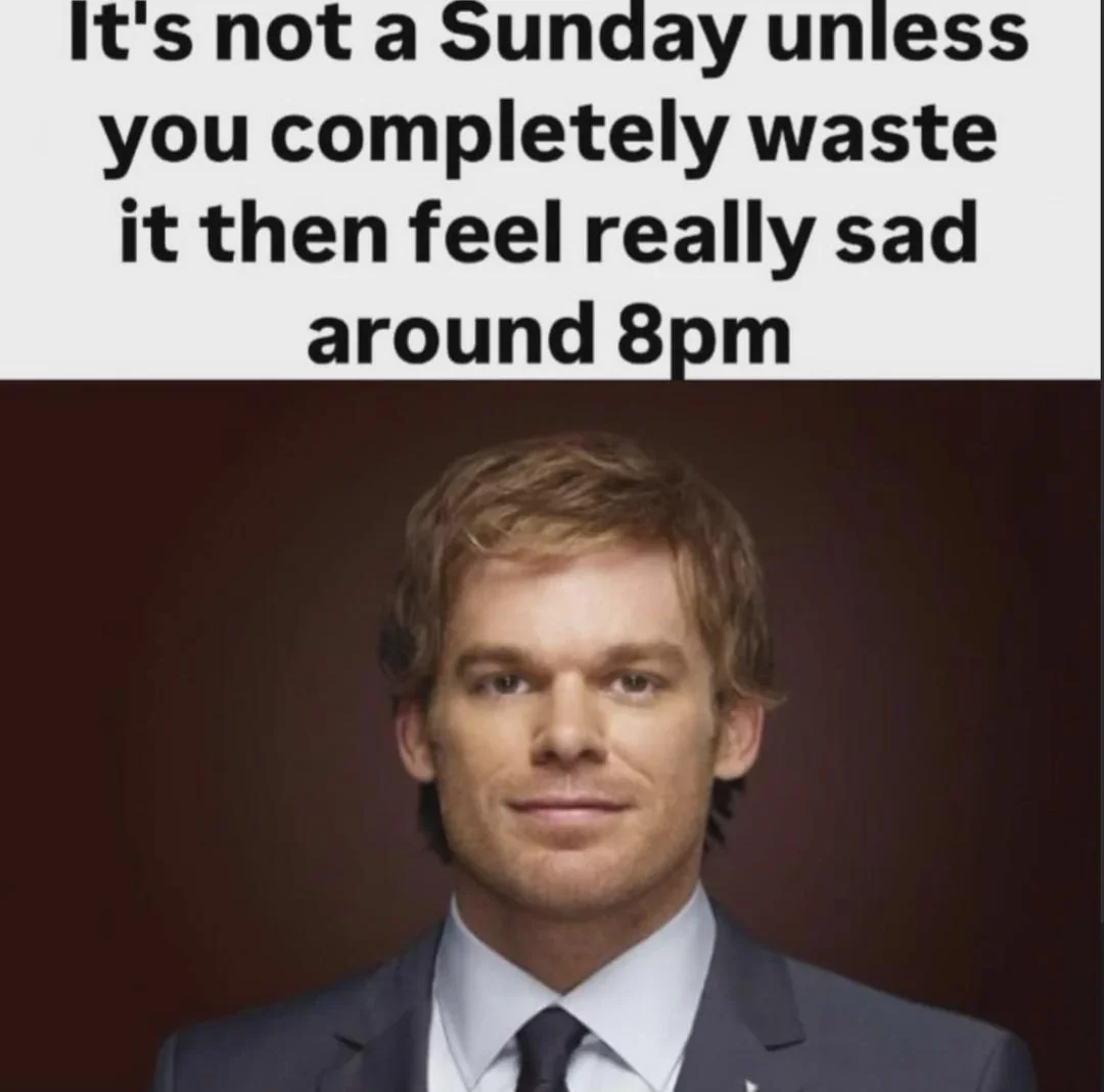 Then it's monday again