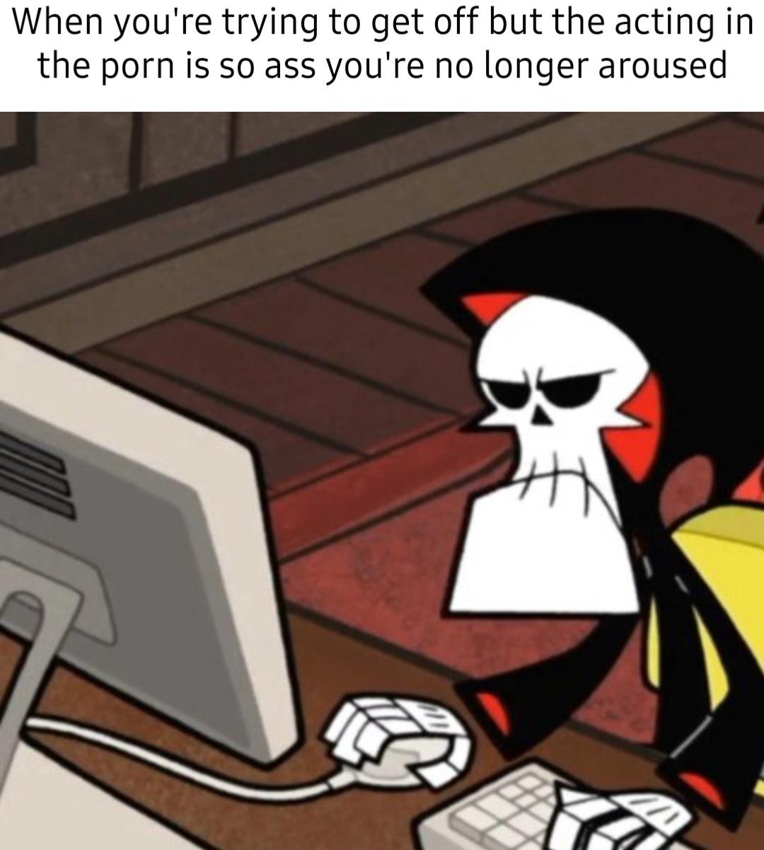 Take some acting classes ffs