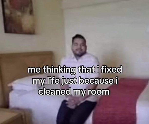 beautiful illusion of having my life together