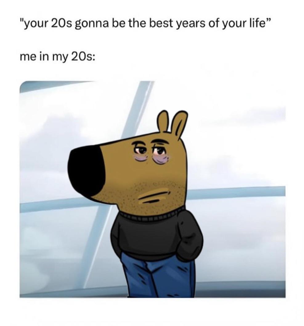 Me in my 20s..