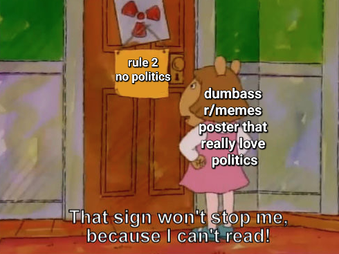 Get this political BS out of here