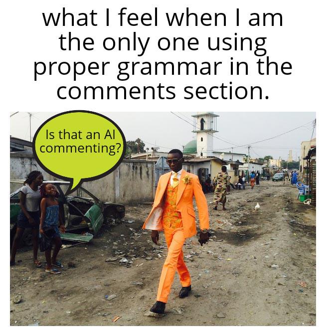 Please, Be eloquent somewhere else