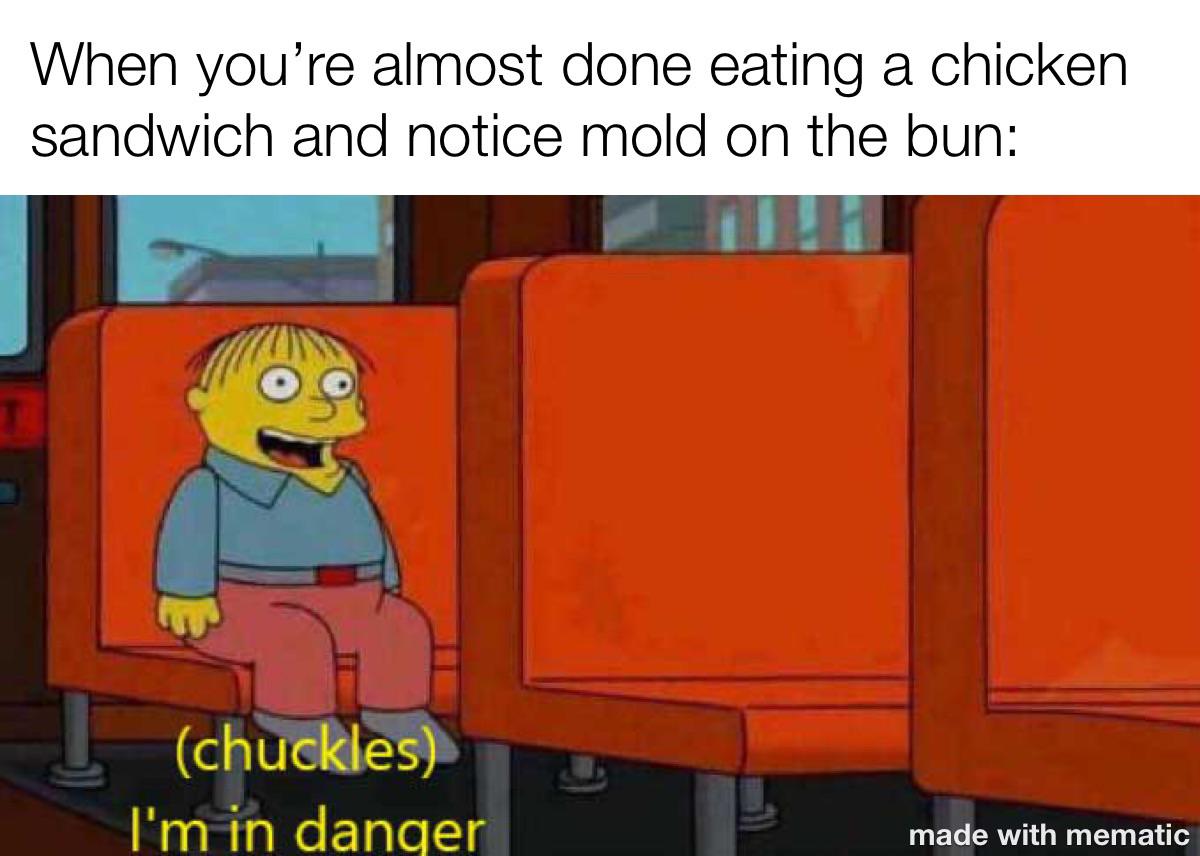 I hope it wasn’t that much mold