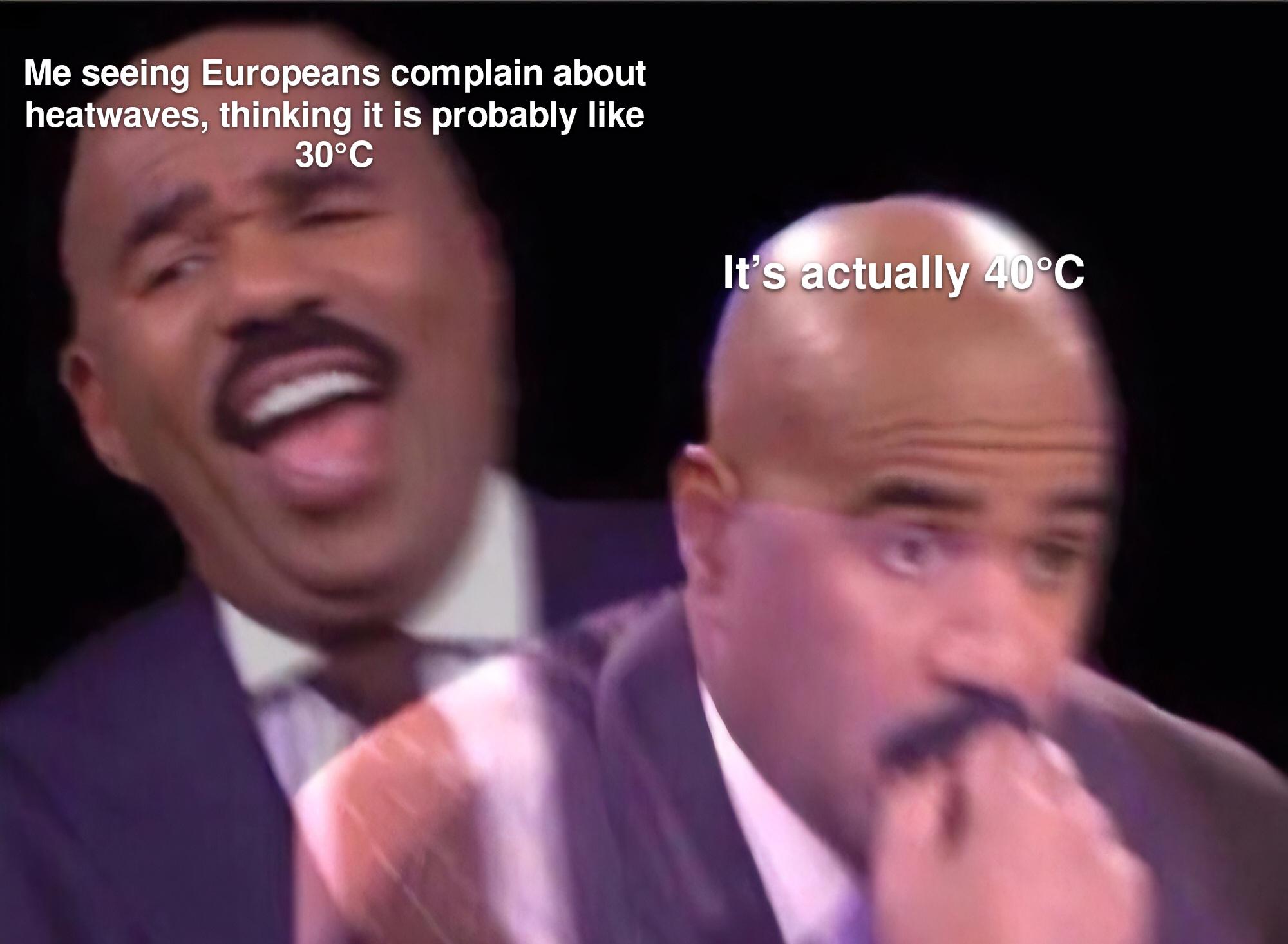 If Europe has started experiencing over 40°C heatwaves frequently, then this planet really is fucked