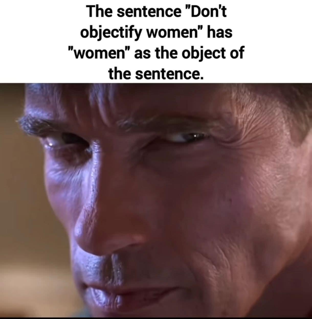 Hypocrisy of the sentence