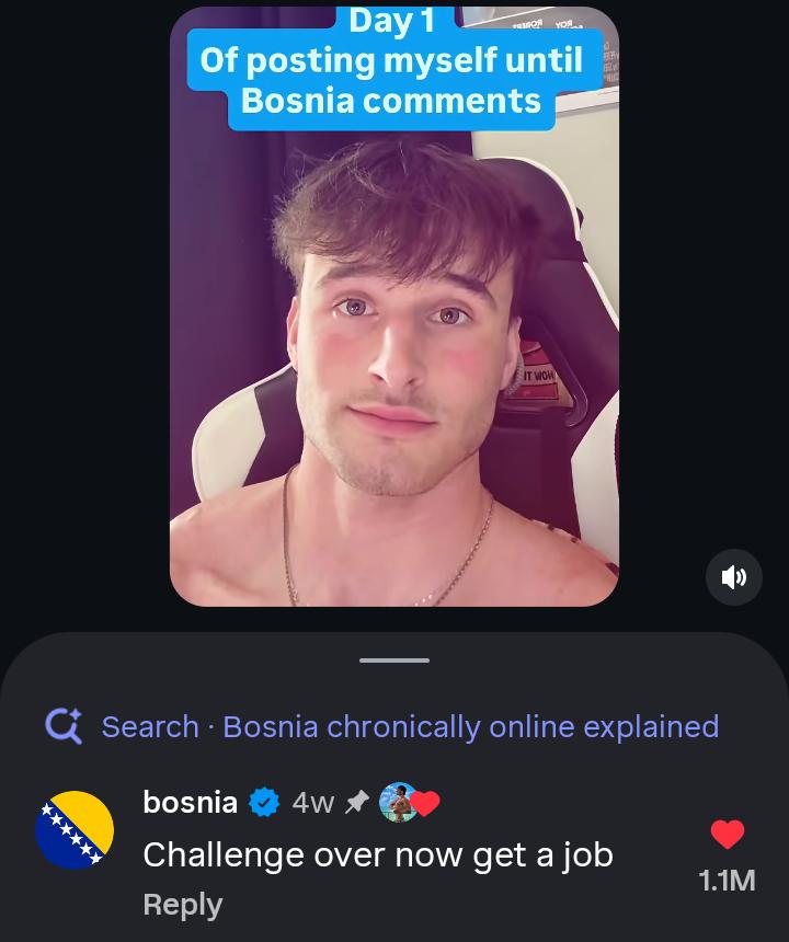 Bro summoned Bosnia in one attempt