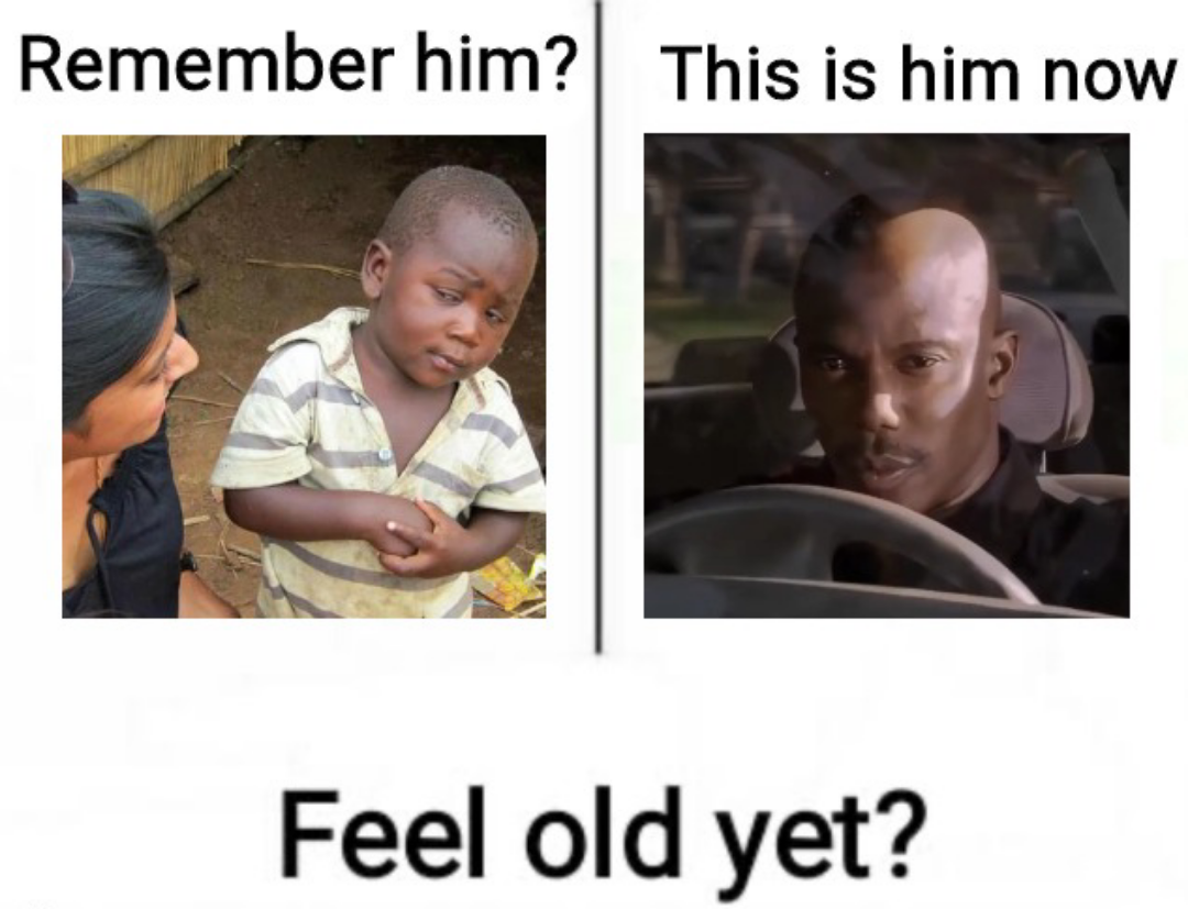 Feel old yet?