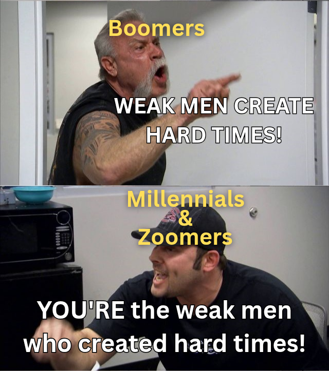 Inspired meme from the r/genz sub
