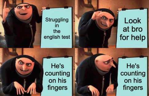 We both failing this one