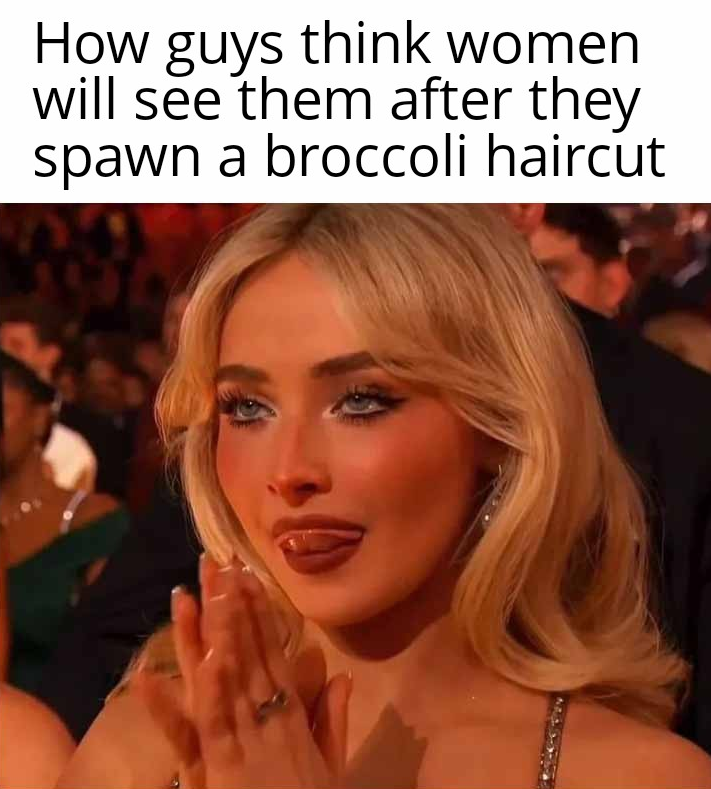 "They'll dig my new look"