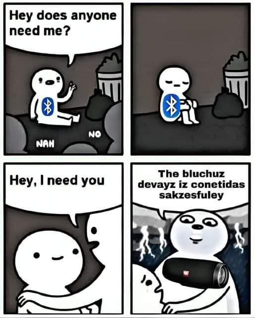 You'll never walk alone, Bluetooth