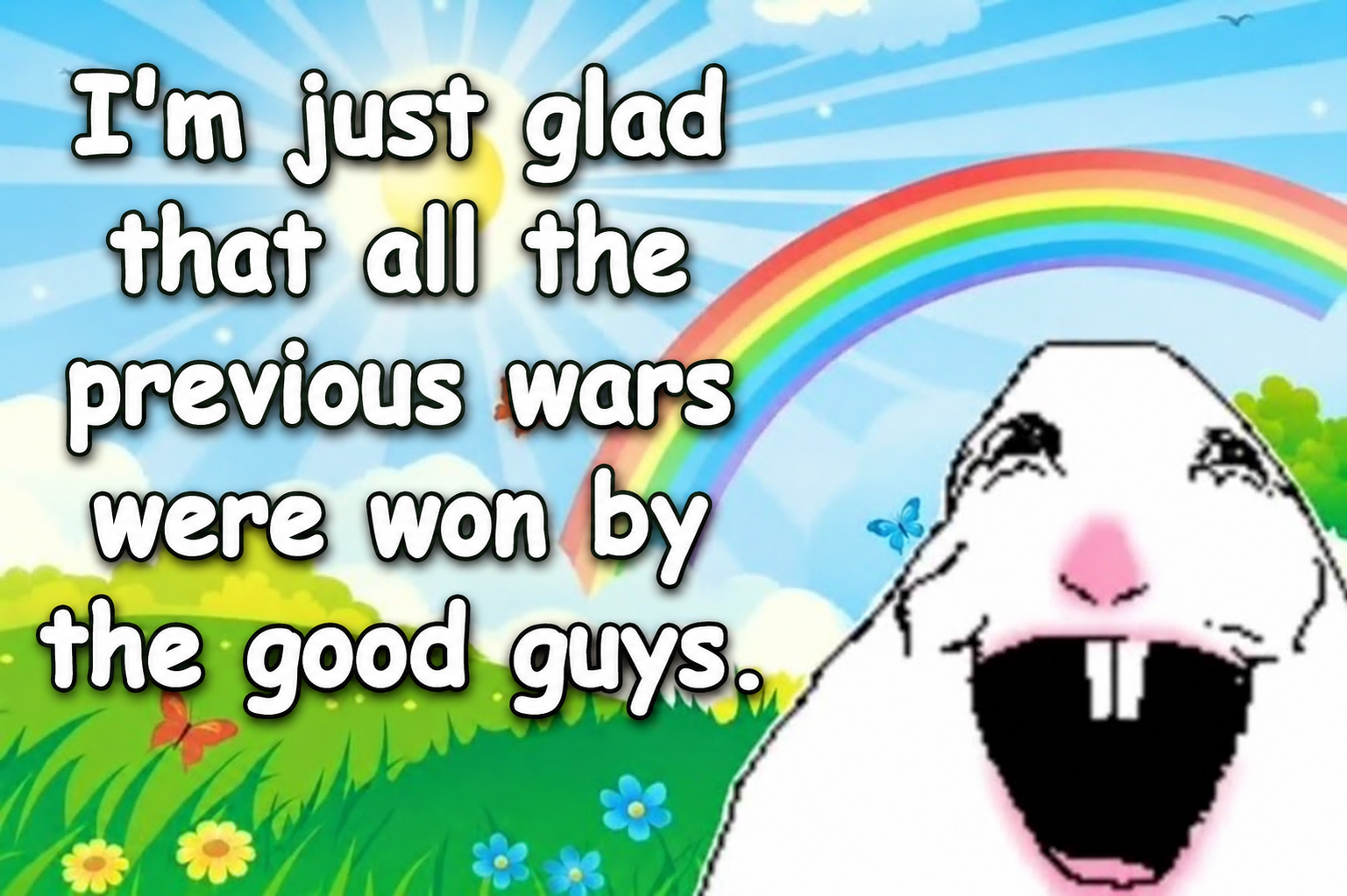Who knows what will happen if the bad people take on