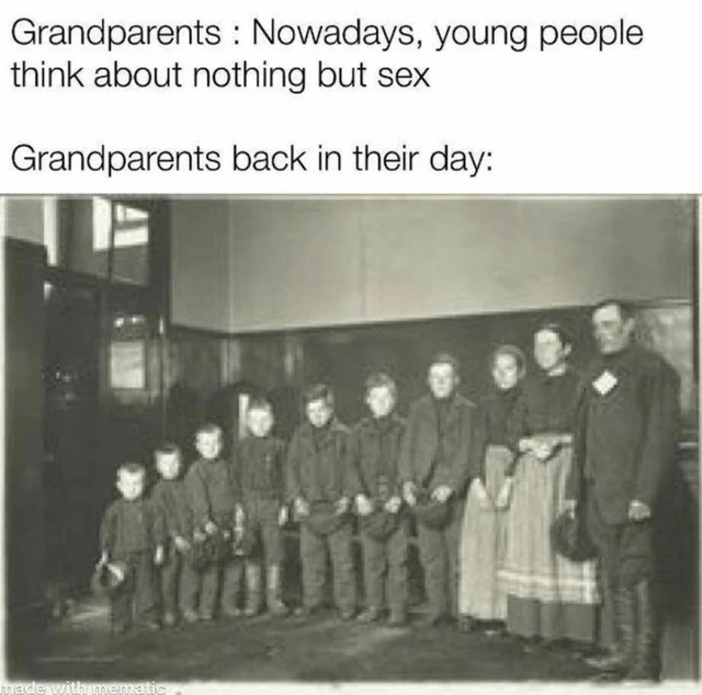 O Dear Grandpa, let me take you to your bed...