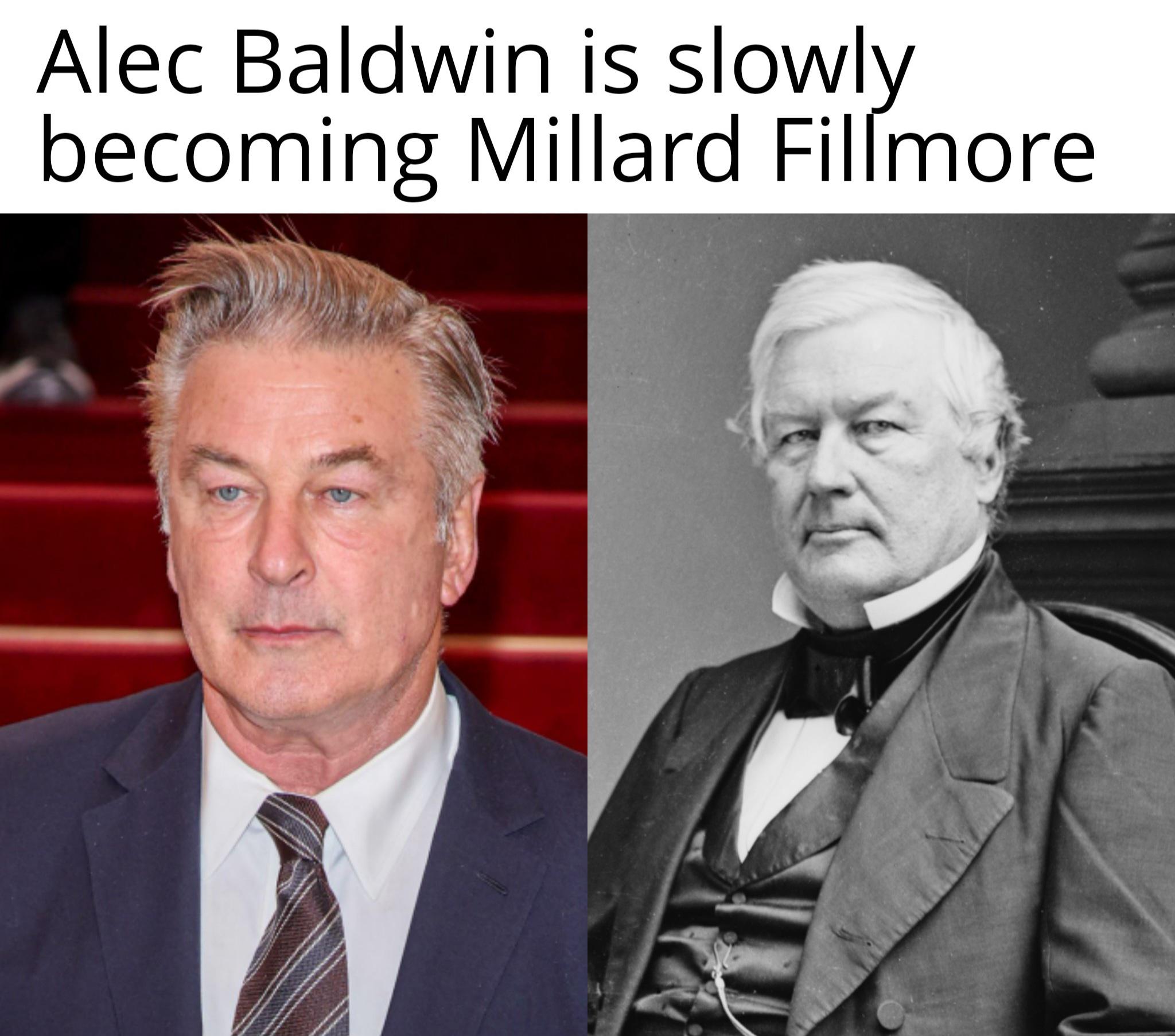 Has anyone seen these two men in the same room before?