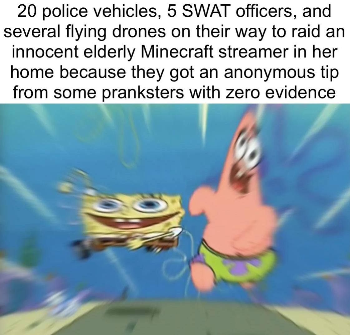 20 Police vehicles, 5 SWAT officers