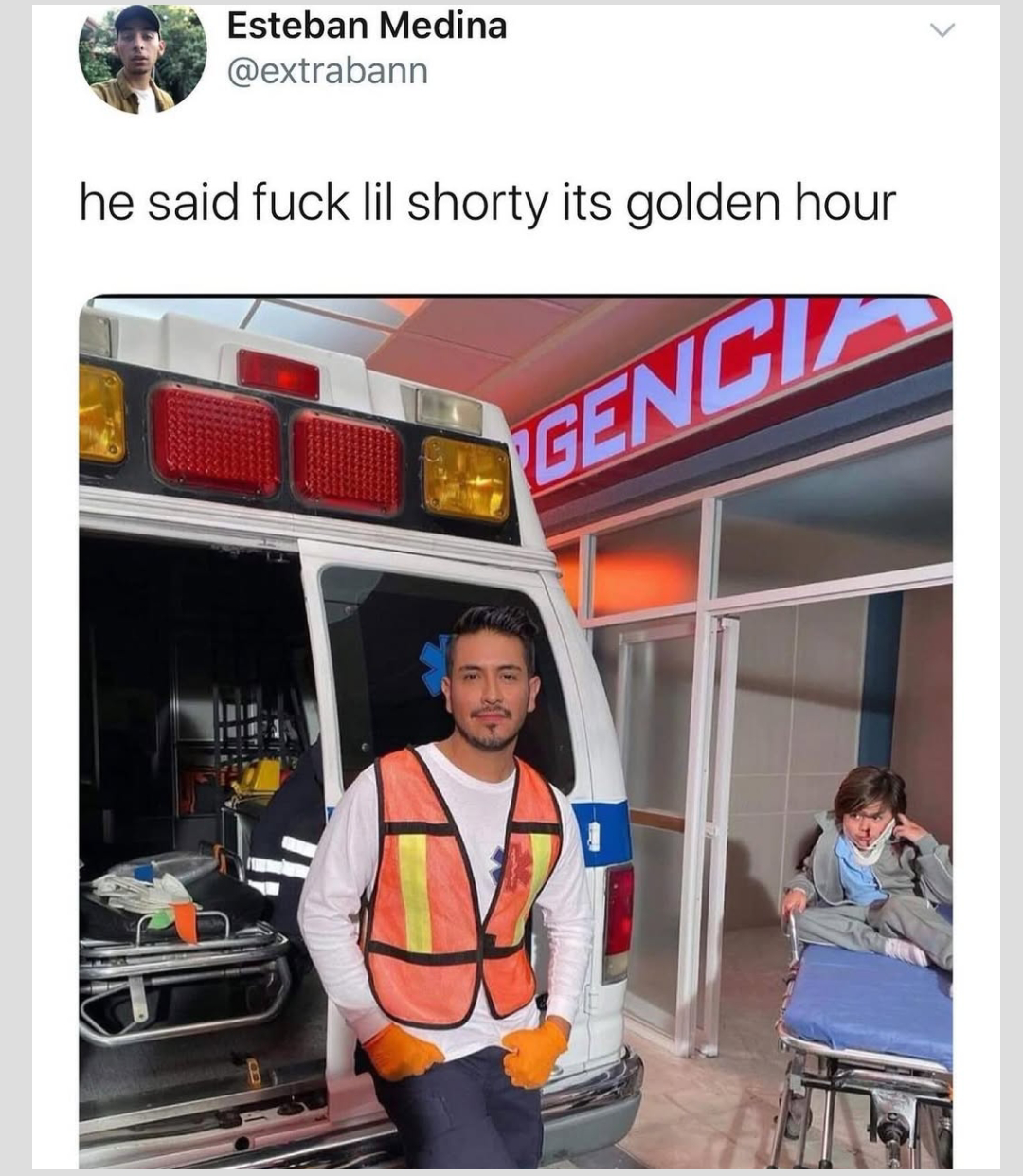 Just a man who loves his job