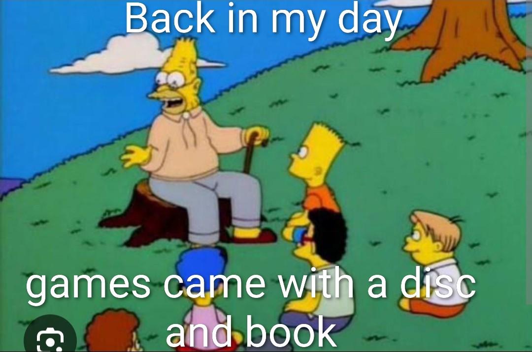 Back in the old days