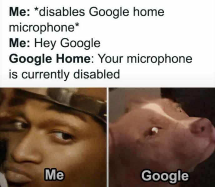 The mic is off, but the ears are always on