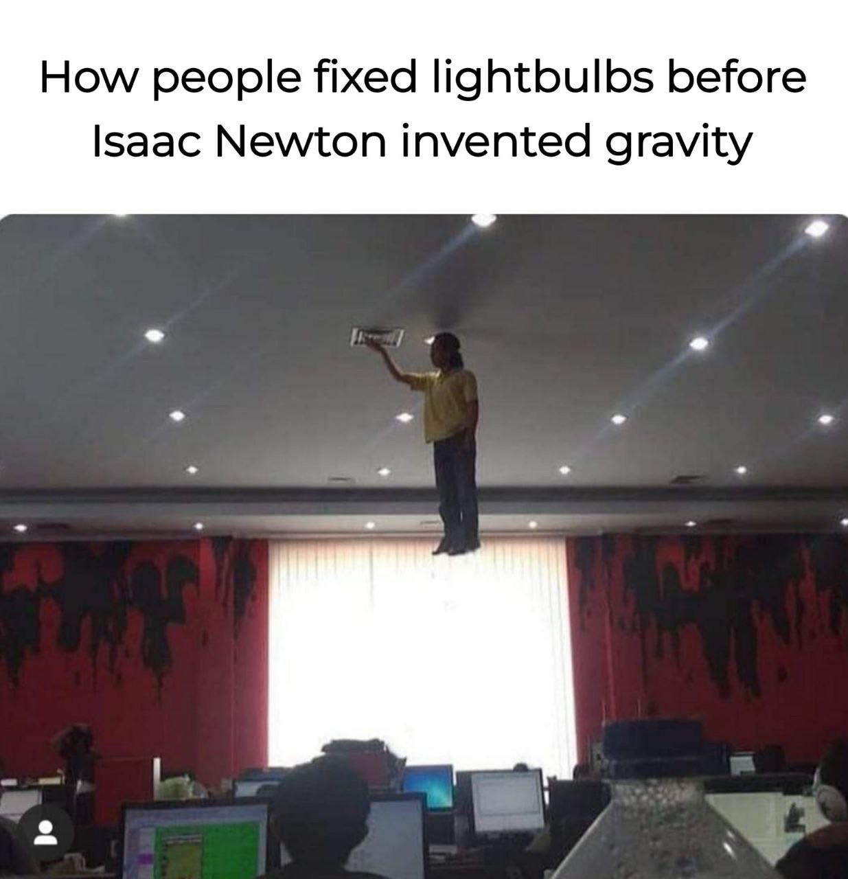 The Good Old Days Before Gravity