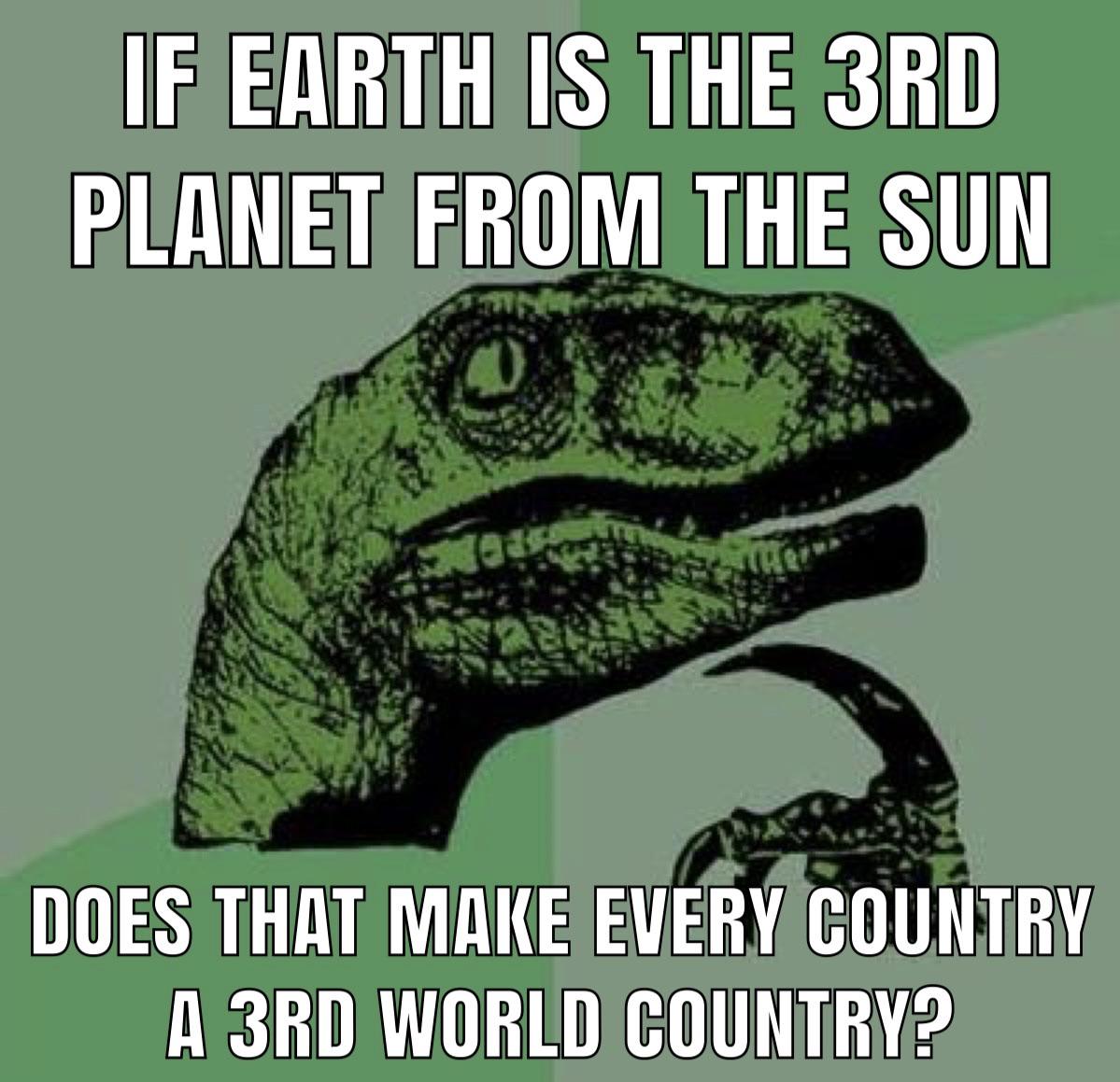 Deep thoughts from the philosoraptor