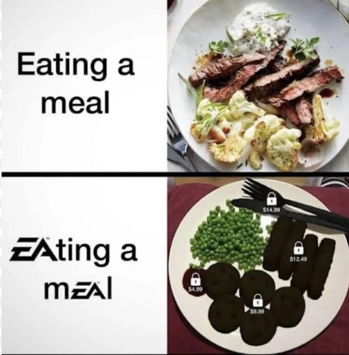 EAting a mEAl is expensive