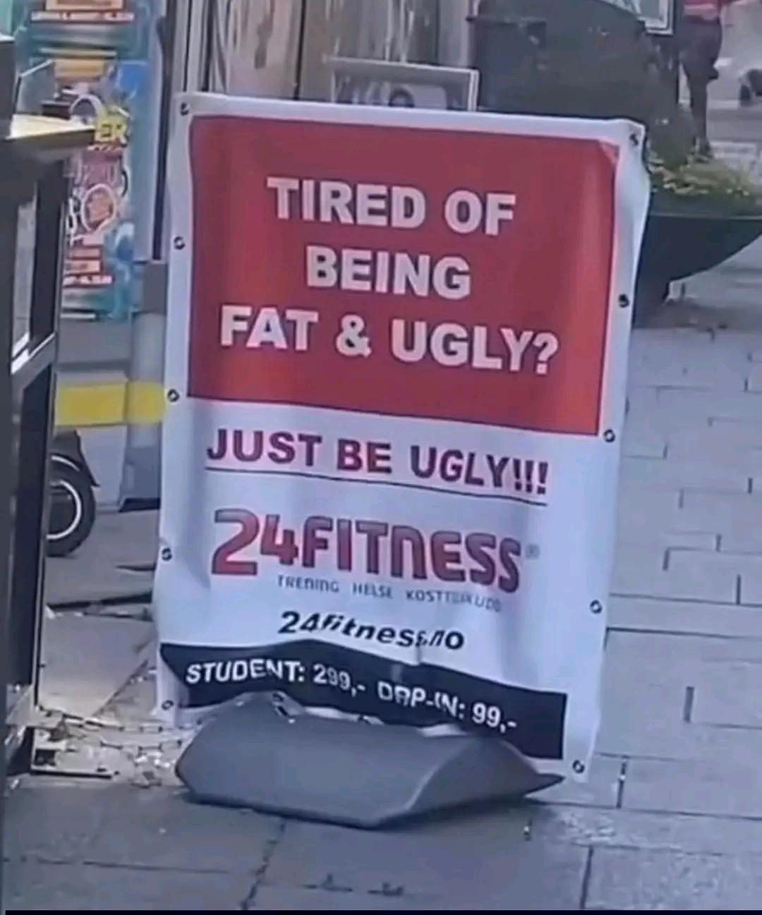 Fitness marketing went off the rails
