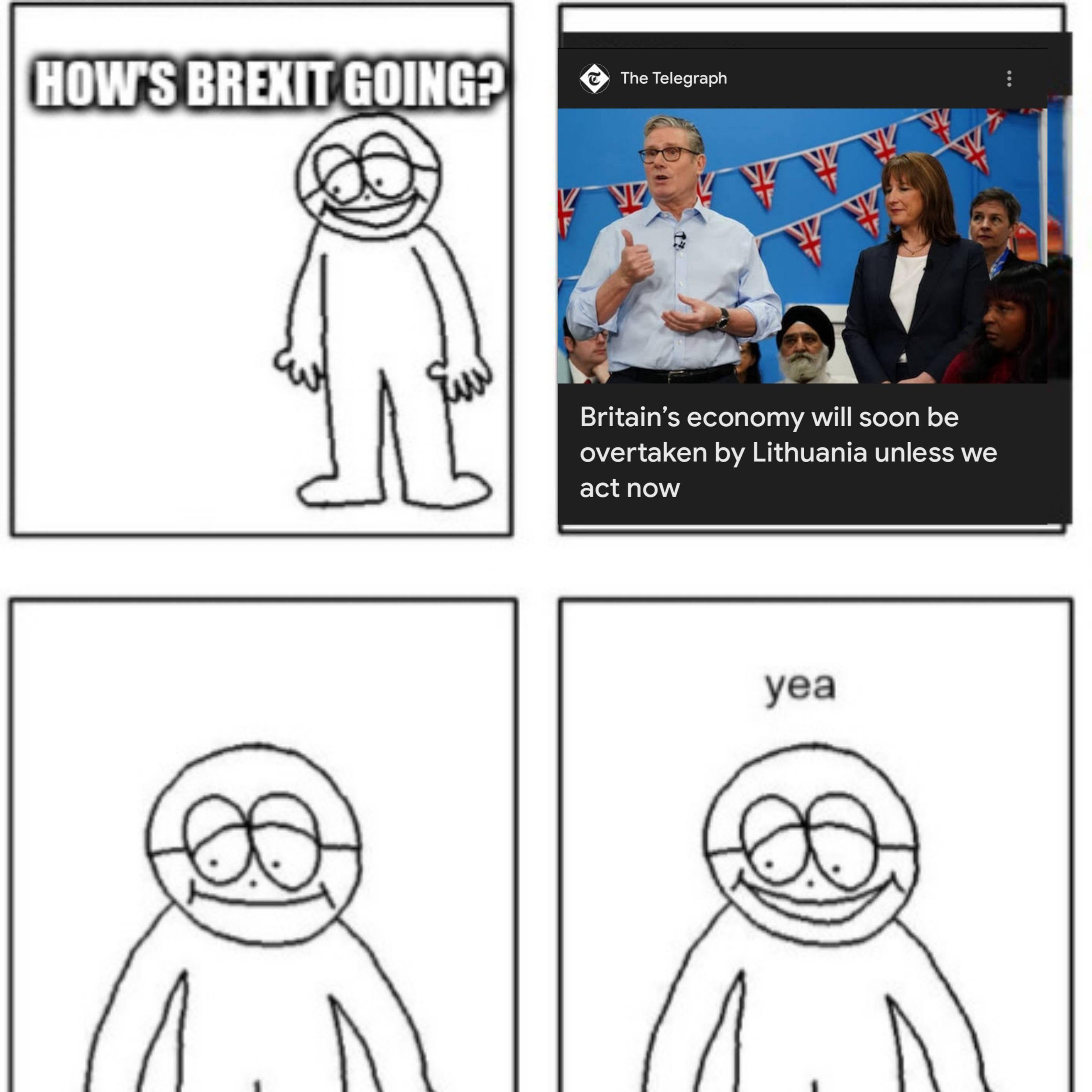 I see things are going great