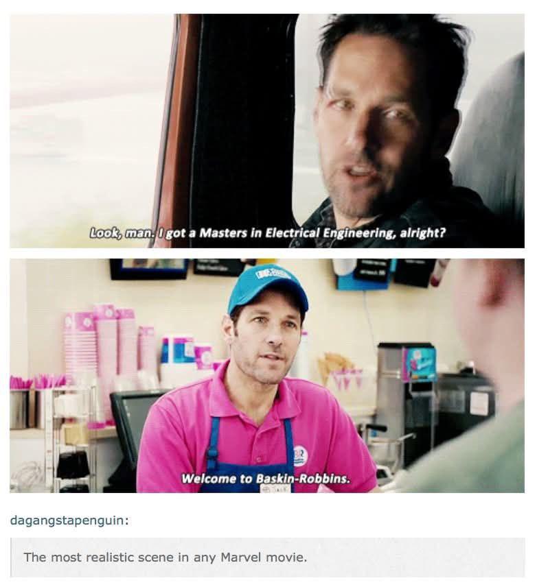 Too real, movies should help me escape reality