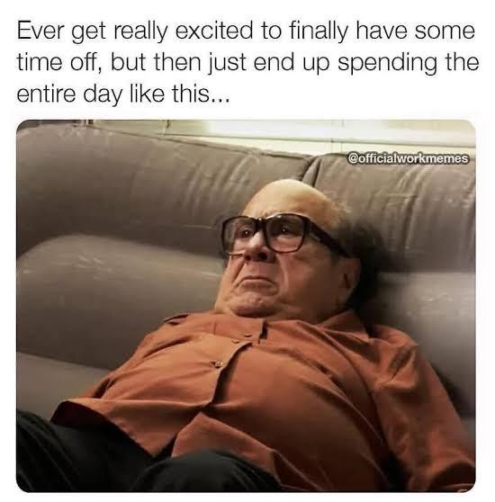 Pretty much me so far this week