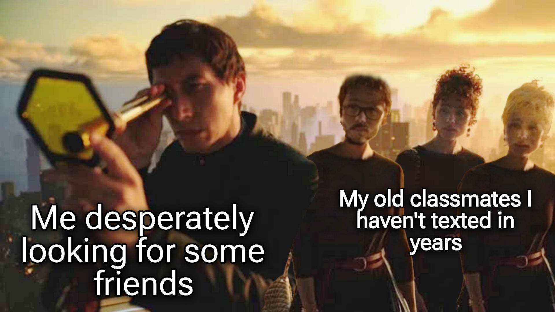 Well, about you all...