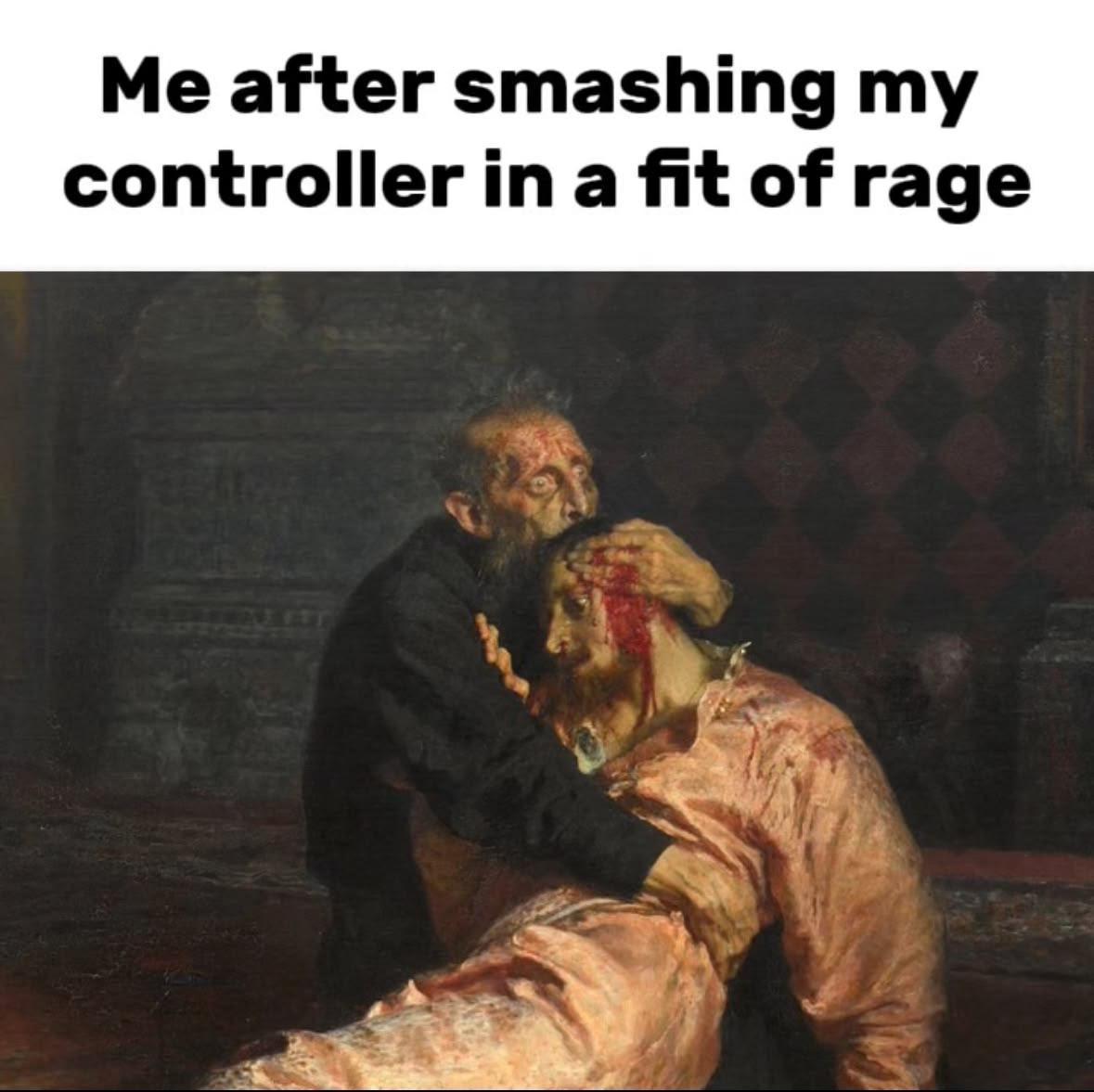 Overwhelming regret