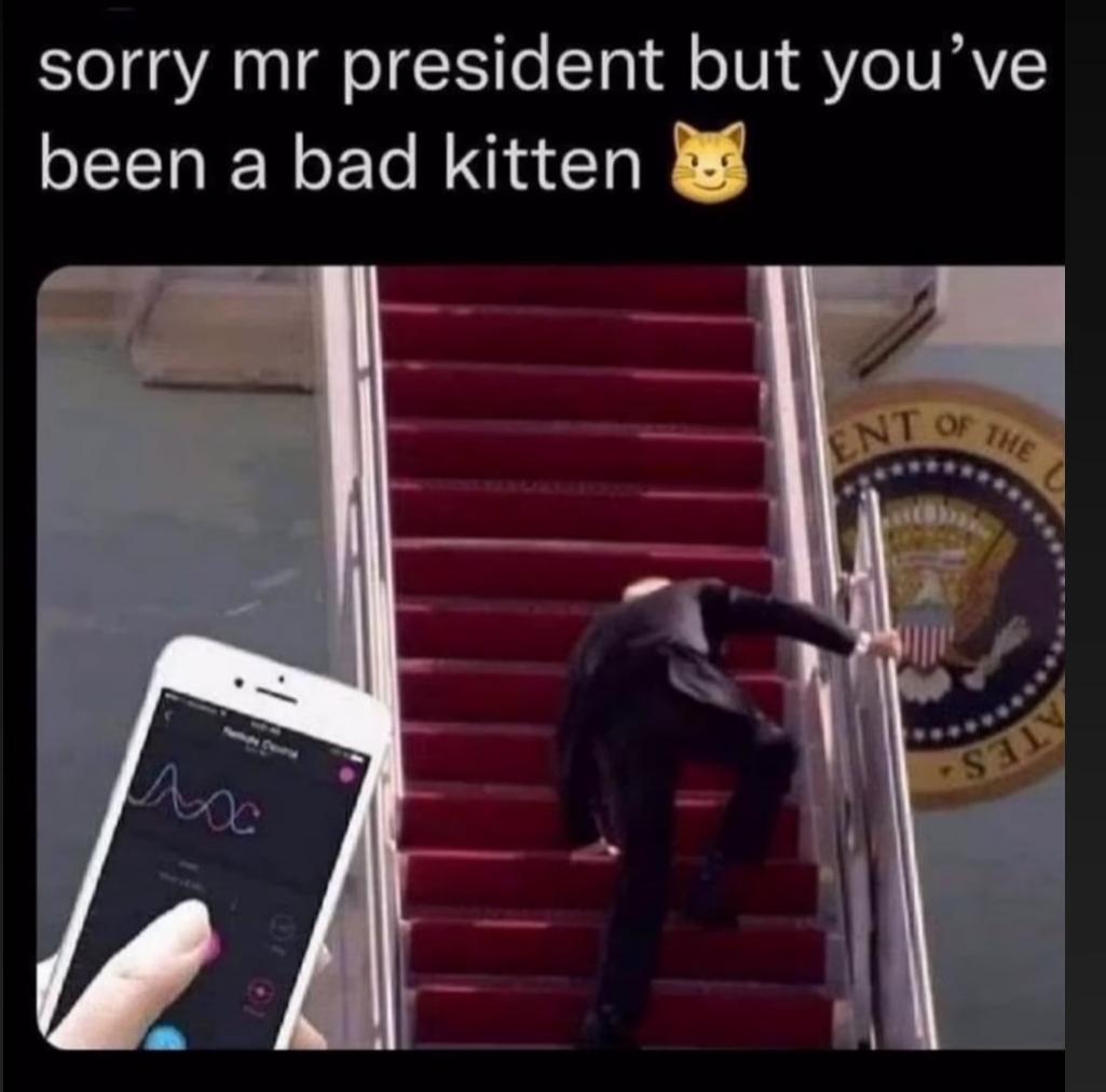 Naughty president