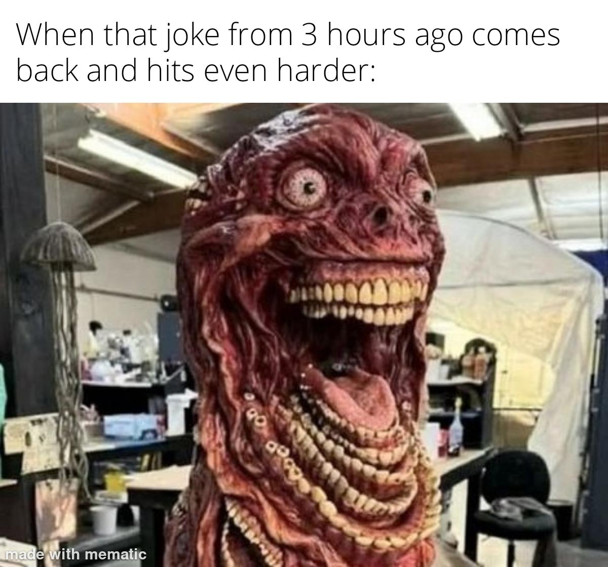 It was a good ol knee slapper I would say