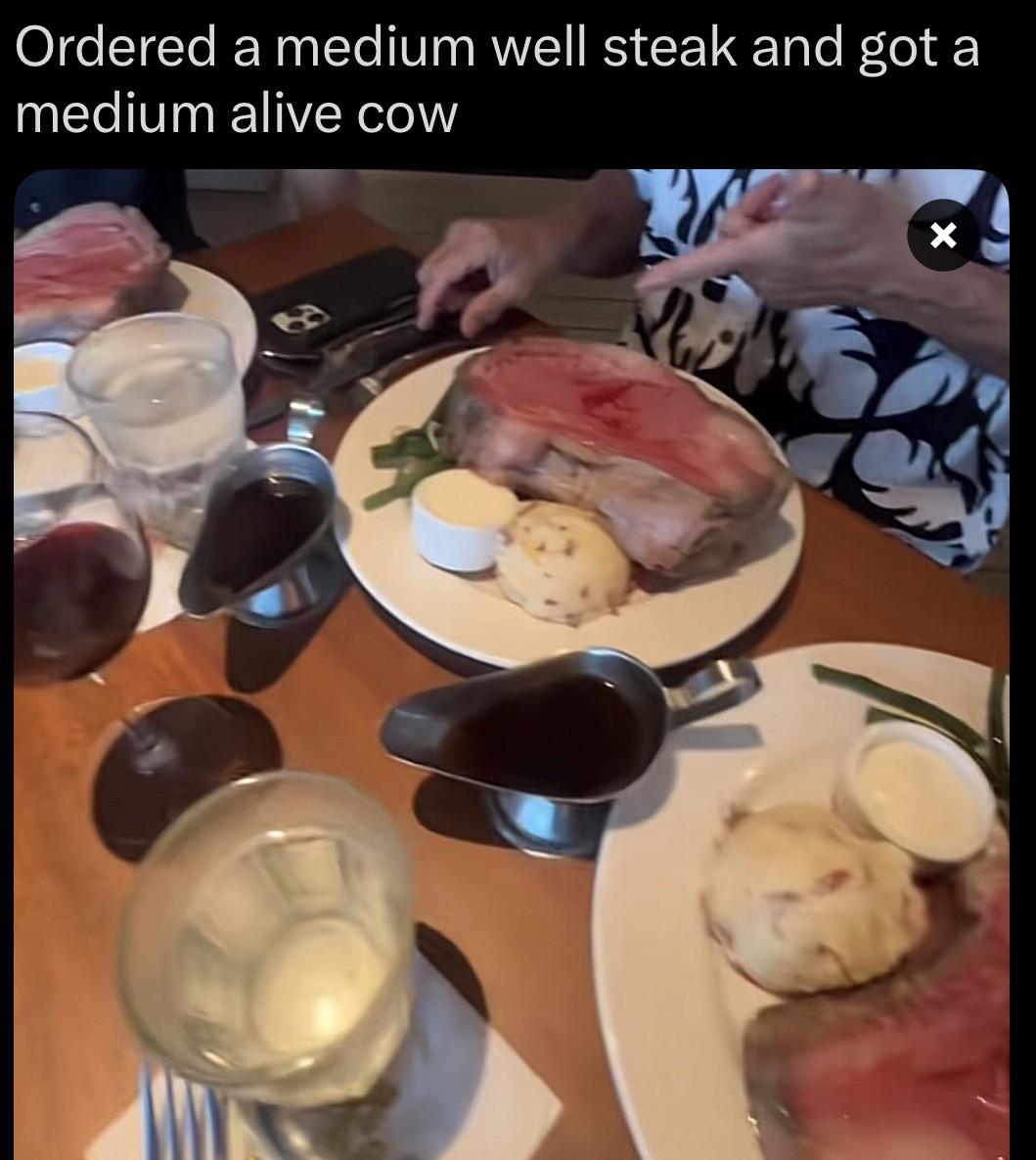 That stake looks like it’s gonna moo