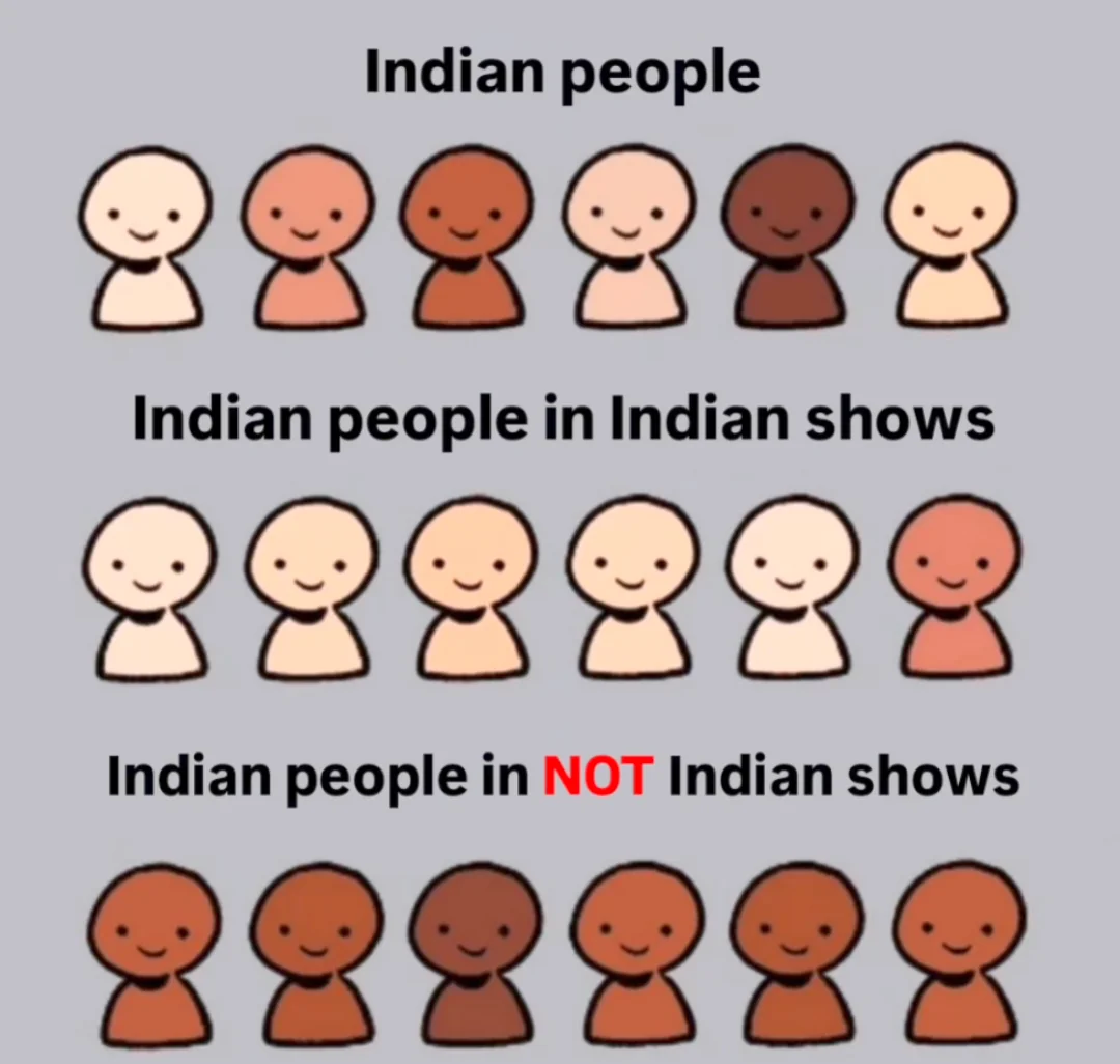 As an Indian this is so true