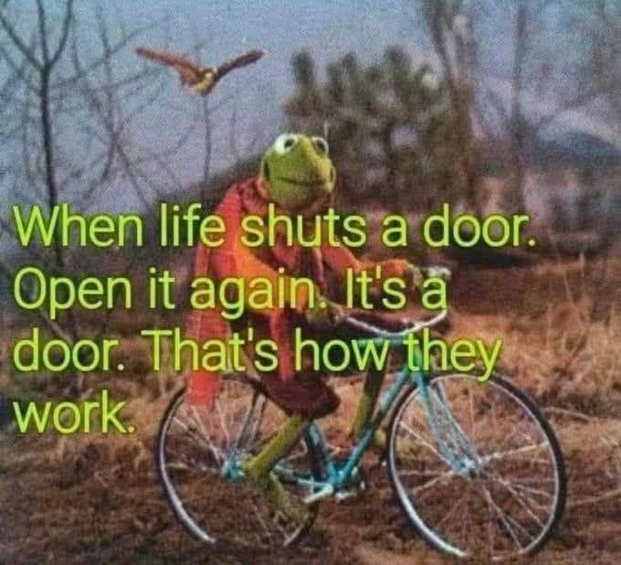 Don't be afraid!