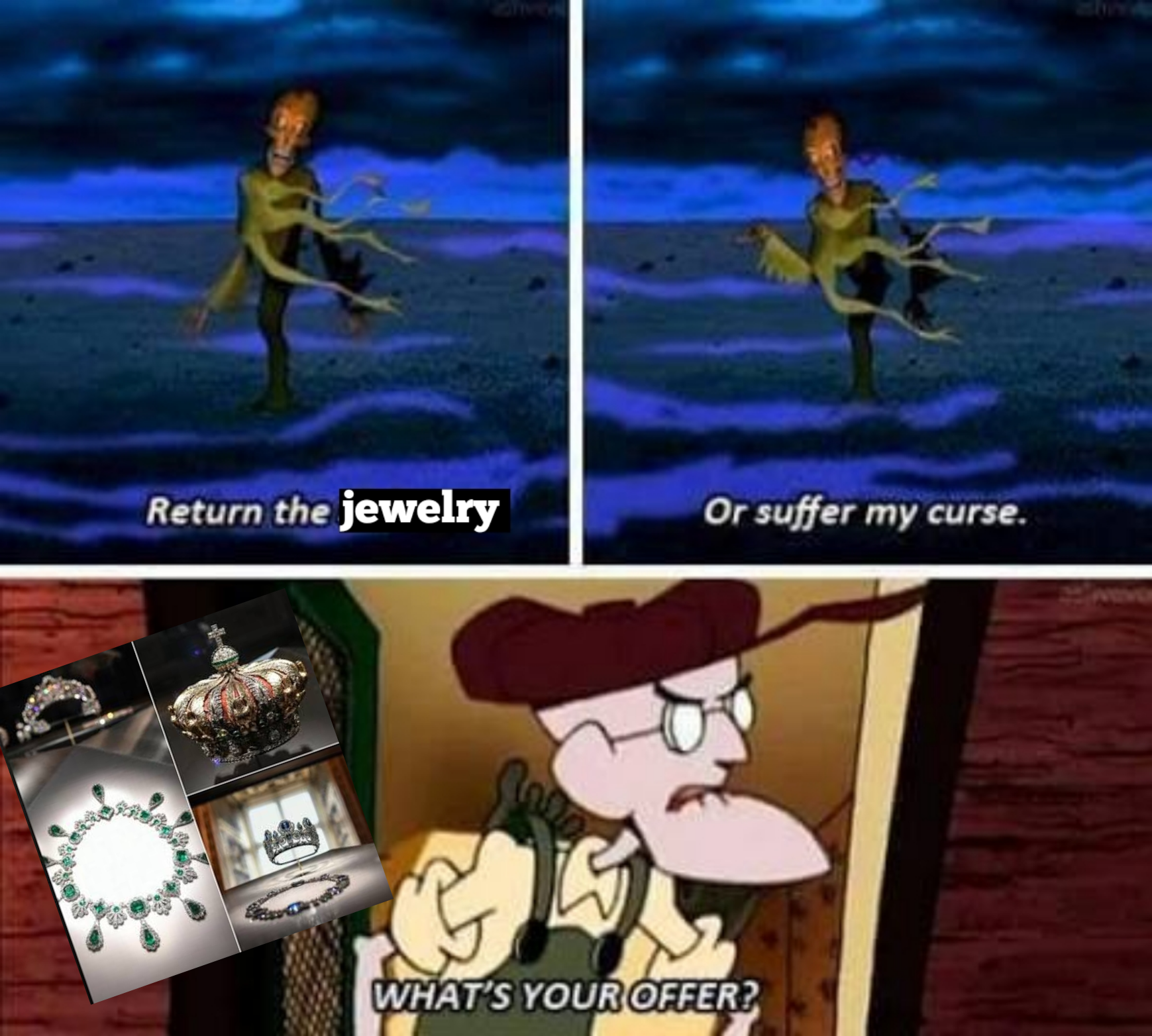 Courage was the man!
