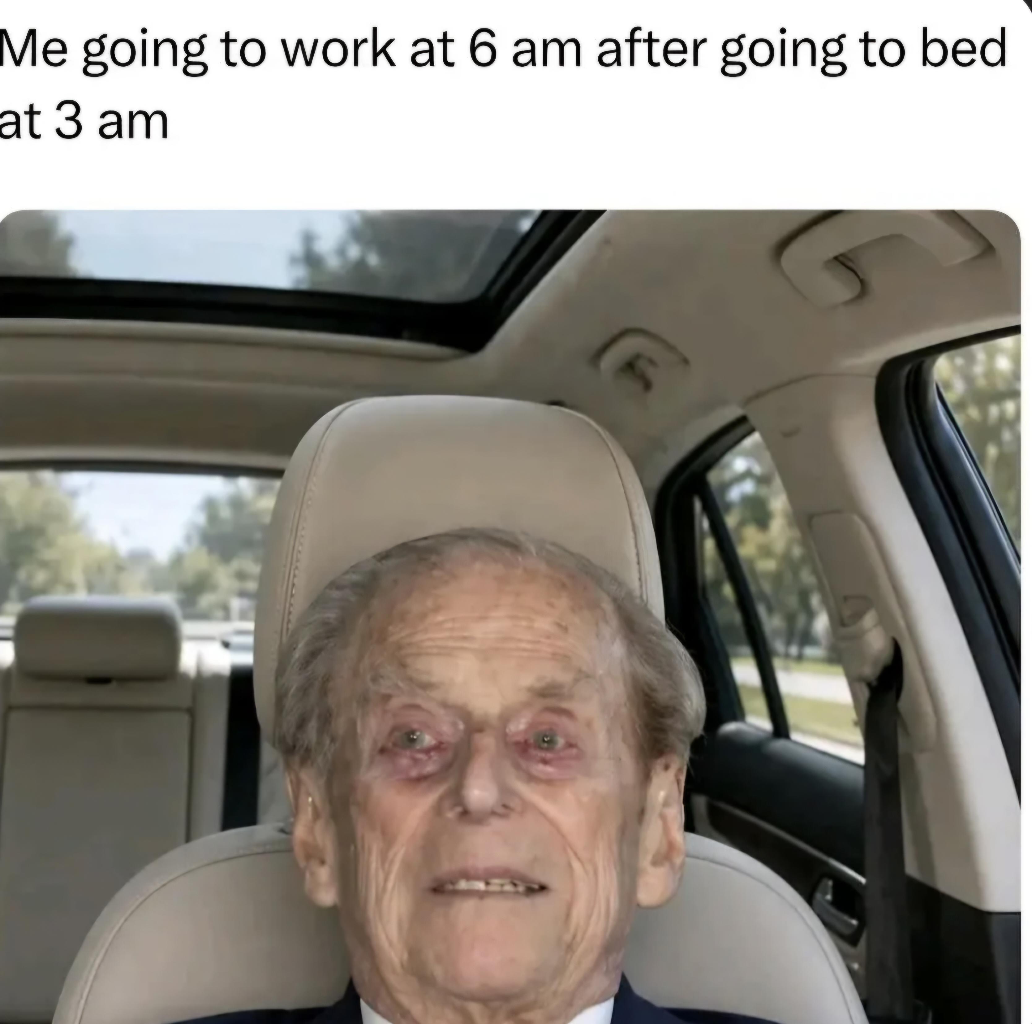 Me every Monday morning.