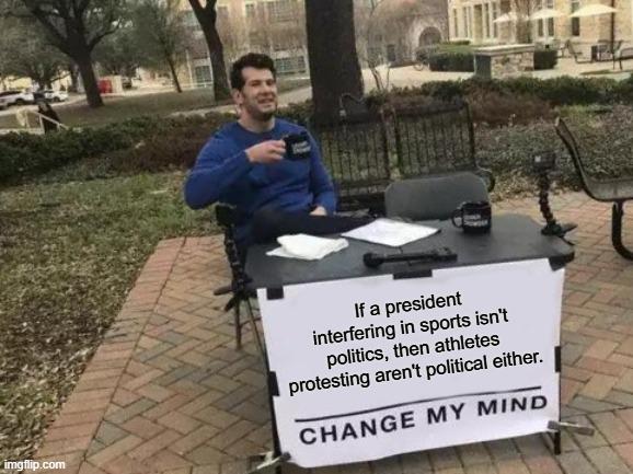 If Inference in Sport isn't politics...